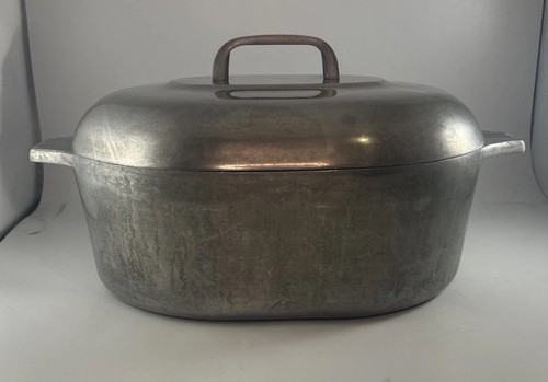 Wagner Ware Magnalite Sidney O #4265-P Bräter 8 Quart mit Deckel - Vintage