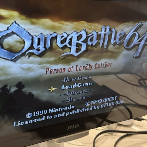 Ogre Battle 64 Person of Lordly Caliber (N64 2000) Authentic Complete CIB Manual - Bild 22 von 24
