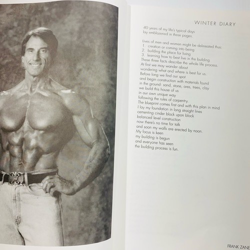 Frank Zane Mind Body Spirit Personal Training Diaries Book Bodybuilding Guide - Bild 6 von 14