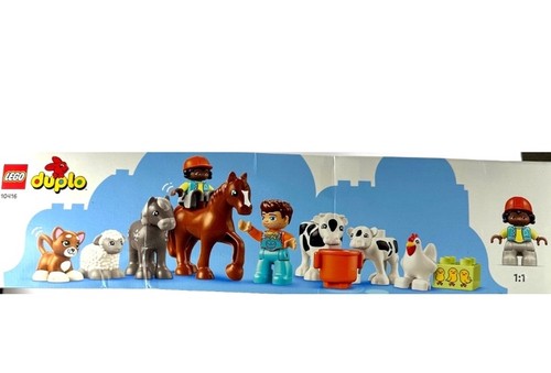 LEGO DUPLO 10416 Prendersi cura degli animali nella fattoria - Playset fattoria 74pz - Età 2+ - Foto 4 di 6