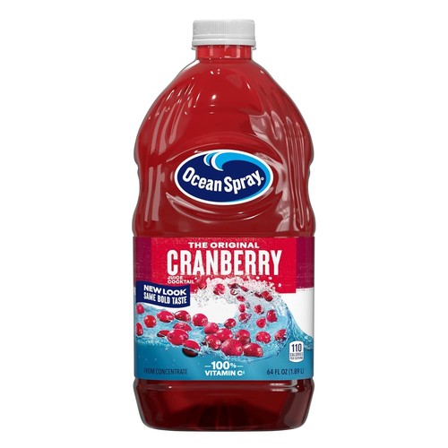 8-Pack 64 Fl Oz Cranberry Juice Cocktail - Deliciously Nutritious Refreshment - Picture 3 of 13
