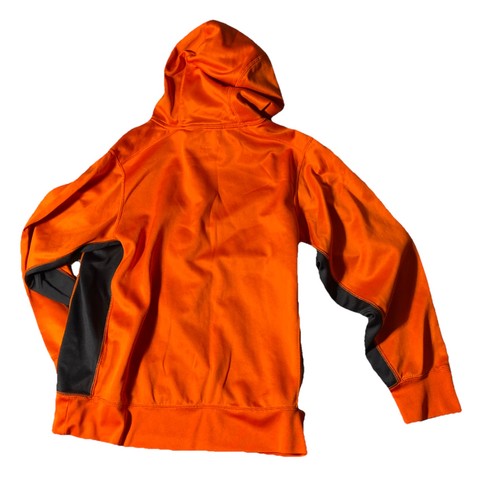 Nike Hoodie Boys XL Burnt Orange Black Therma Fit - Picture 2 of 5