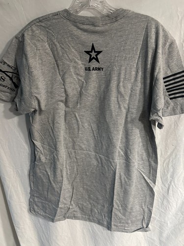 Grunt Style US ARMY grau "Above the Best" kurzärmliges T-Shirt Herren Medium neu mit Etikett - Bild 5 von 5