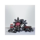 Brooklyn Steel Zodiac 24-Pc. Aluminum Non-Stick Cookware Set - RED ONE SIZE