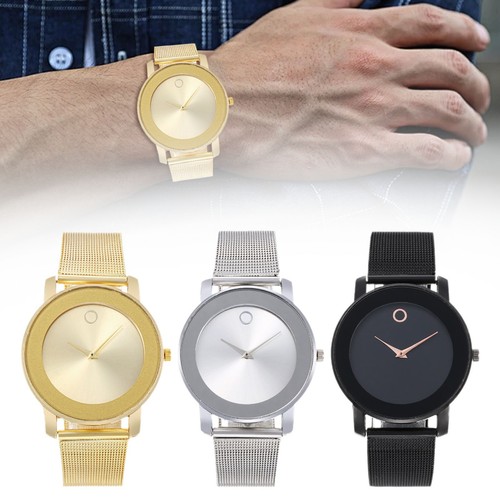 Movado Men's Bold Gold-Silver-Black Quartz Watch - Picture 2 of 20