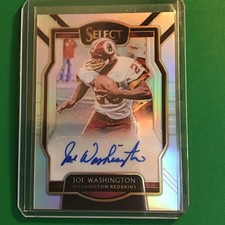 2018 Panini Select - Signatures Joe Washington #SP-JW 15/199 (AU)