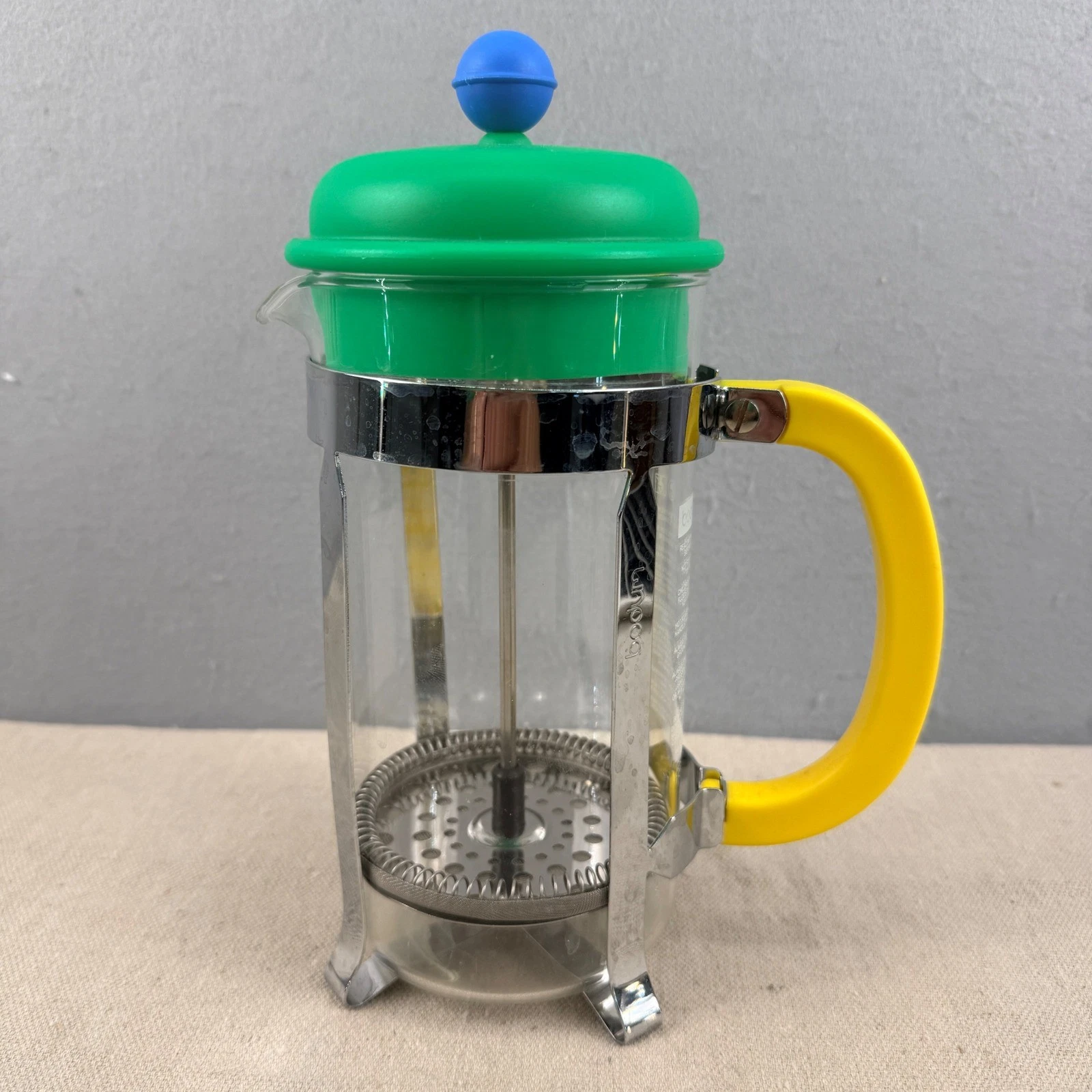 Bodum 70th Anniversary MoMA French Press Memphis Style Multi Color 8 Cup