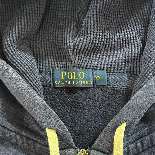 Polo Ralph Lauren - Heavyweight L/S Full Zip Casual Hoodie Navy Blue - XXL 2XL - Picture 6 of 15