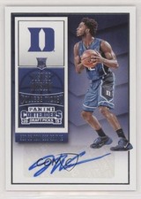 2015 Panini Contenders Draft Picks College Ticket Justise Winslow #123 Auto 0v1