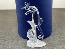 Swarovski figurine 168683 Seahorse 8.2 cm. With original packaging and...