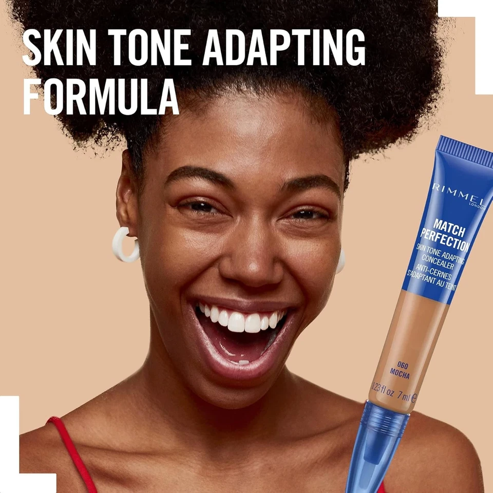 Rimmel Match Perfection Liquid Concealer, 7ml Porcelain - Image 3 of 4