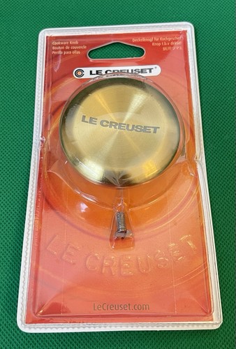 Le Creuset 2.2” 57mm Large Gold Stainless Steel Replacement Cookware Knob - Picture 3 of 4
