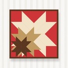 Barn Quilt Square, 8 Sizes, Outdoor & Indoor Wall Art, Home Decor, BQ009-05