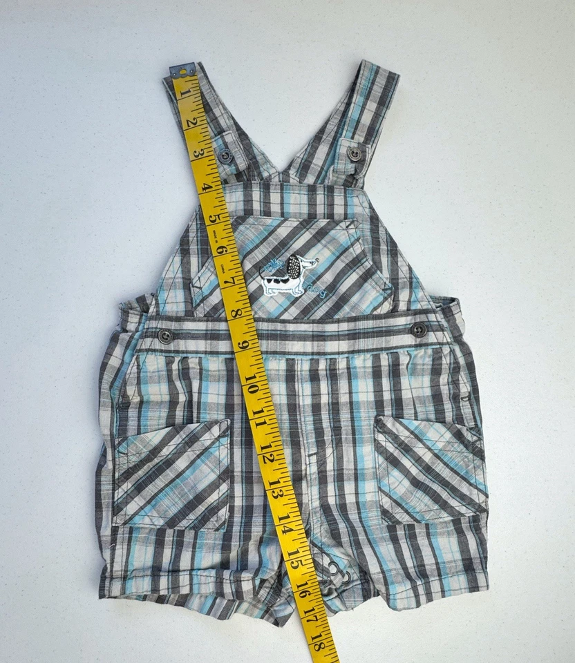 Pantalones cortos a cuadros Sonoma para perro 6-9 meses Foto 2 de 2