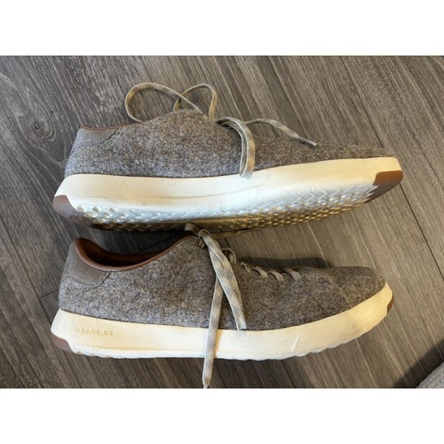 Scarpe casual da uomo Cole Haan GrandPro in morbida lana salvia scamosciata taglia 9,5 M - Foto 6 di 8