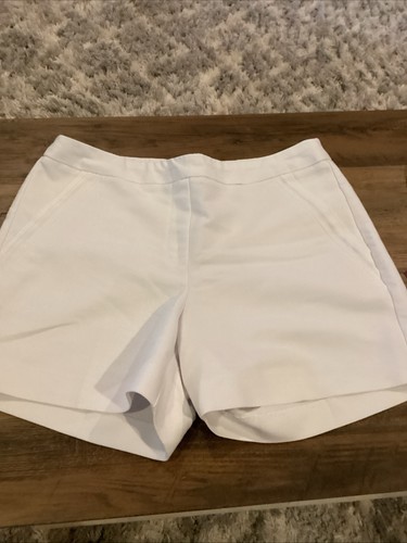 Zac & Rachel weiße Damenshorts zum Überziehen Größe 12 - Bild 3 von 9