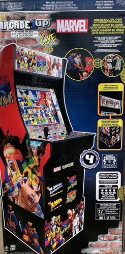 Arcade1Up X-Men vs. Street Fighter mit Riser Neu Factory Sealed