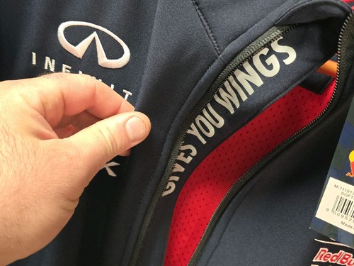 REDBULL RACING SOFTSHELL JACKET RED INNER LINING - Picture 9 of 17
