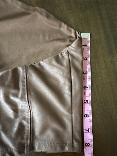 Naked Wardrobe Women’s Halter Crop Top Medium Drip Crossover Brown Cropped Sexy - Picture 7 of 8