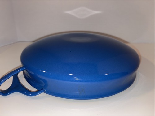 DANSK Kobenstyle Enamelware Paella Pan 10” France Blue - Picture 14 of 16