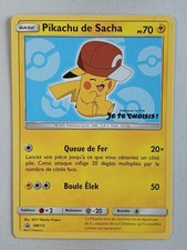 Carte pokémon Français Ash's Pikachu (SM 113) SM Black Star [GOOD] 30.07.2025A