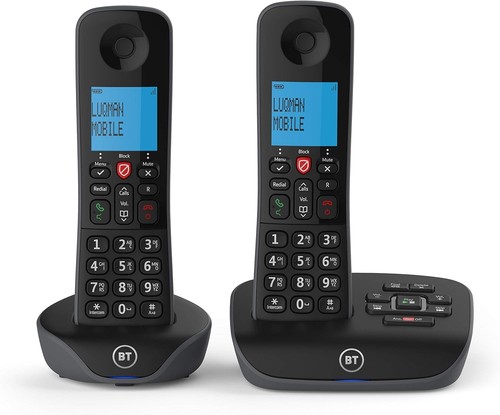 BT Essential Cordless Landline House Phone Nuisance Call Blocker Call Block Twin - Afbeelding 3 van 8