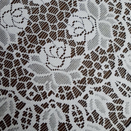 Fantastico nuovo tappetino da tavolo rotondo in pizzo/doily/tovagliolo bianco Ø 50 cm (20") elegante regalo - Foto 2 di 2