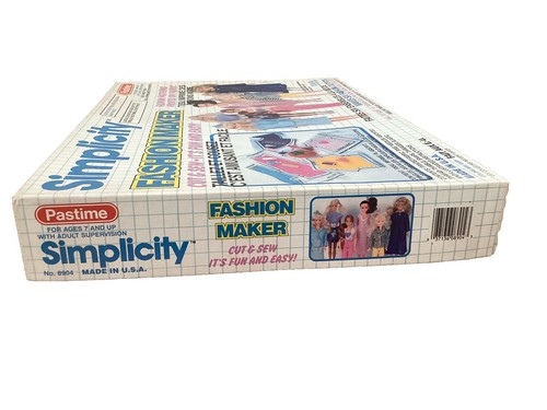 Vintage 1989 Pastime Simplicity Fashion Maker Crafting Kit - Bild 5 von 10