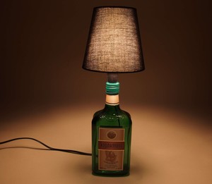 Flaschen Tischlampe Jagdschloss Lampe Led 220v Mit Schalter Originell S1k Mini Ebay