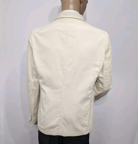 BNWT Marni Mainline Mens Slim Fit Corduroy Blazer Cream UK 44R IT 54 RRP £1395 - Picture 6 of 11