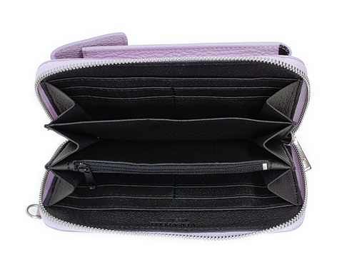2IN1 GELDBÖRSE & SMARTPHONE HANDY TASCHE HÜLLE ITALY Umhängetasche Echt Leder - Bild 366 von 612