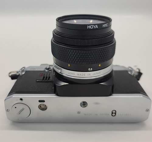 Olympus OM10 35mm Film SLR Camera + Zuiko 28mm f/2.8 Lens – Tested, Works Great - Picture 9 of 23