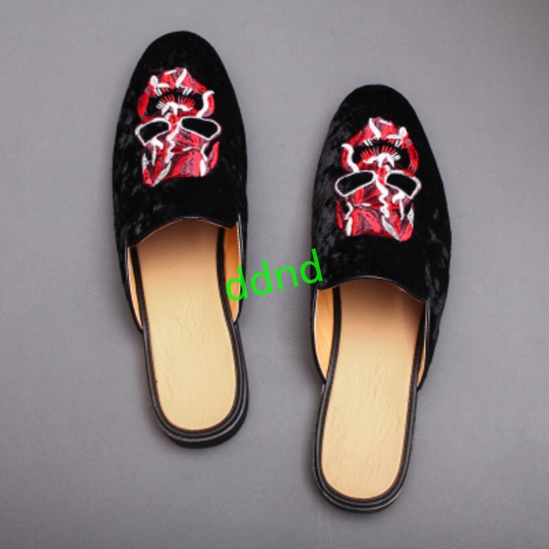 Casual Uomo Real Pelle Round Toe Embroidery Slip On On Slip Flat loafers Scarpe Summer d0e401 Casual Uomo Real Pelle Round Toe Embroidery Slip On On Slip Flat loafers Scarpe Summer d0e401