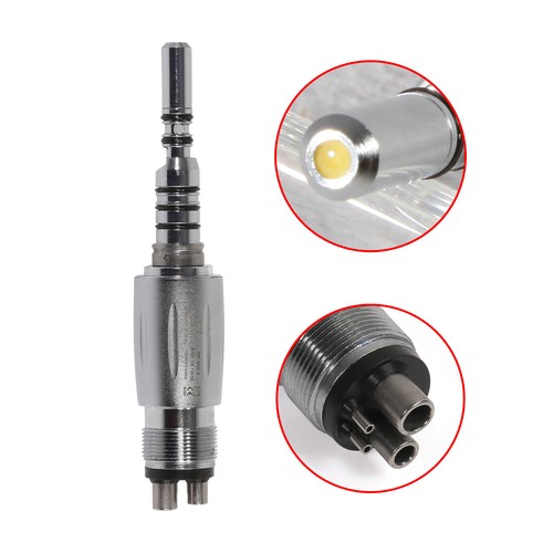 Dental Fiber Optic LED Handpiece High Speed LED Quick Coupler 4/6 Holes for KAVO - Picture 10 of 13