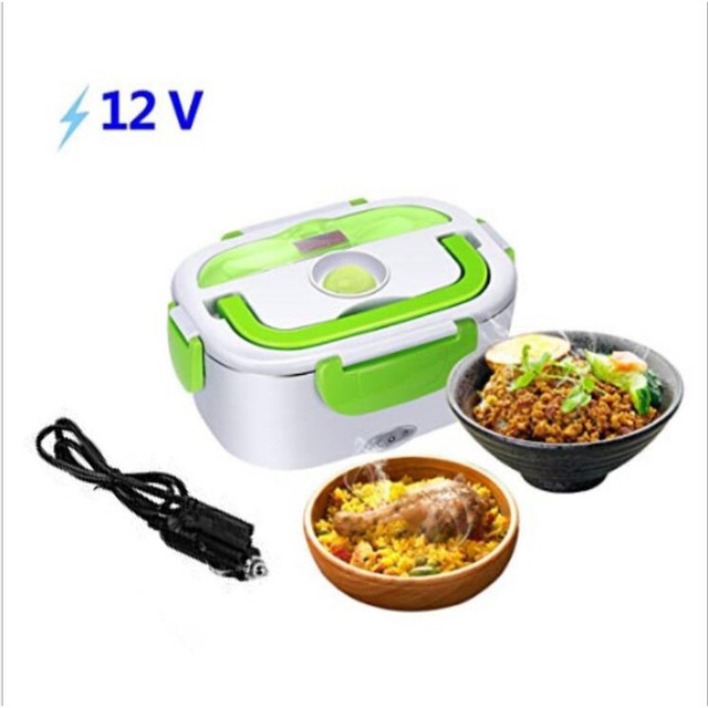 12V Portable Car SUV Electric Lunch Box Food Storage Container Heater Bento Box