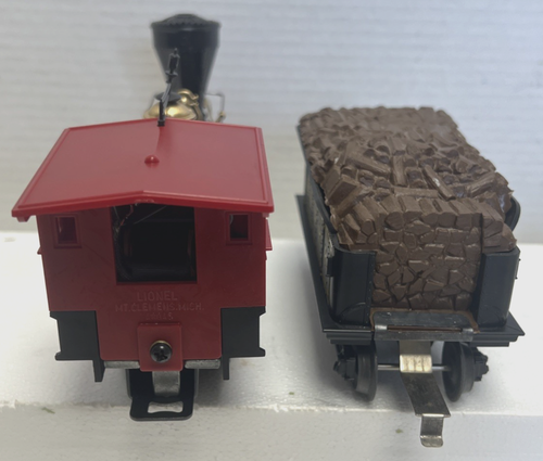 LIONEL GENERAL TRAIN O-GAUGE 6-8701 STEAM LOCOMOTIVE & TENDER & 3 CARS "1978" OB - Picture 9 of 24