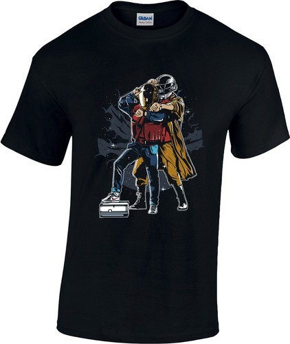  T-Shirt Back to the Beat - Filmmusik inspiriert lustige Grafik Top T-Shirt Herren Frauen - Bild 1 von 10