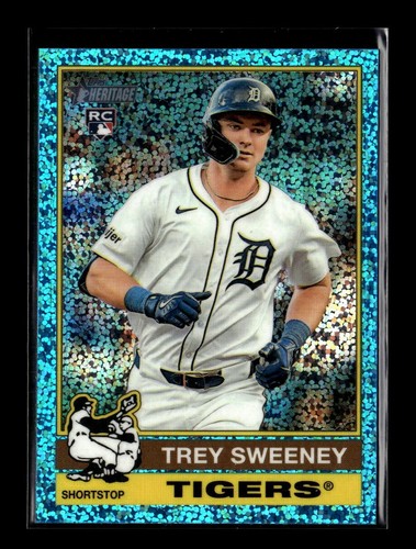 2025 Topps Heritage Chrome Blue Sparkle Refractor Complete Your Set 251-500 - Picture 363 of 498