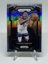 Anthony Edwards 2023-24 Panini Prizm Basketball Silver Prizm Timberwolves #108