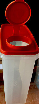 NEW USA VINTAGE TUPPERWARE Modular Mates Lg Cereal  Keeper #469 w/2 Pc Seal