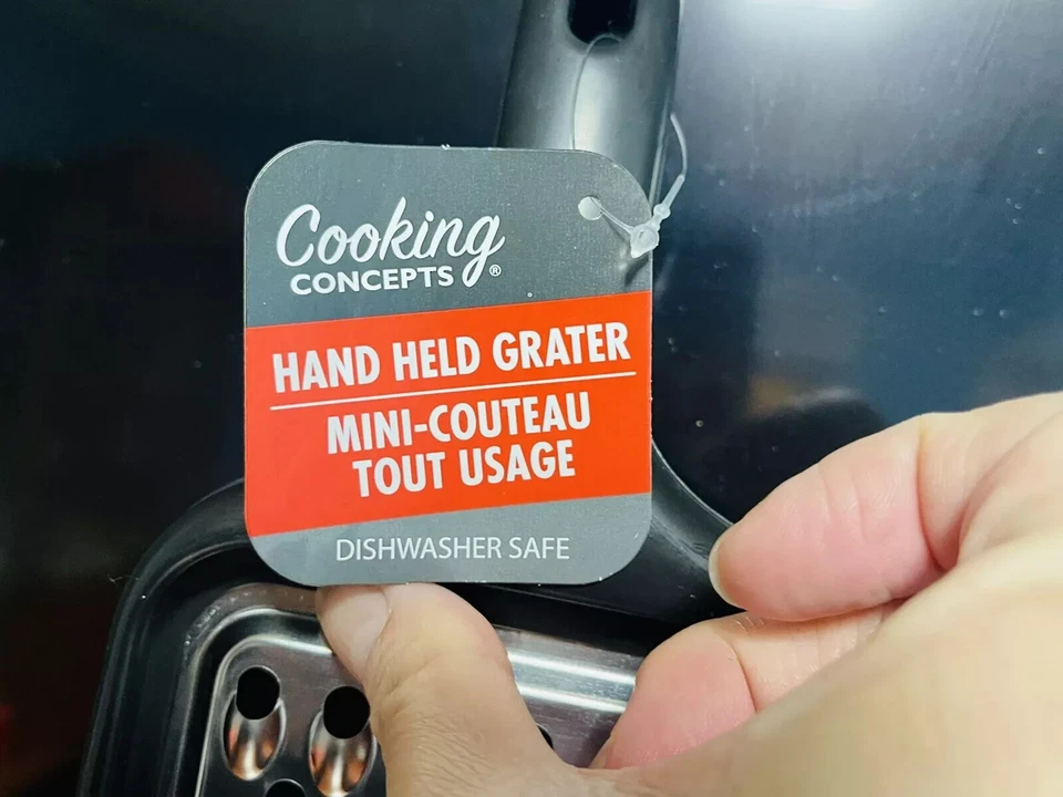 Set of 4 Cooking Hand Held Grater Mini Couteau Tout Usage Dishwasher Safe - Image 3 of 3