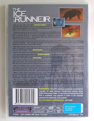 THE ICE RUNNER (1992) DVD MOVIE REGION 4 - Picture 2 of 4