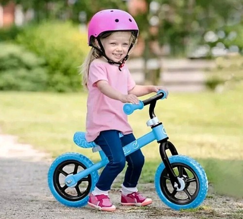 Toddlers 10" Balance Bike in Blue Evo Adjustable Seat & Handle Height 2+. New - Picture 6 of 6