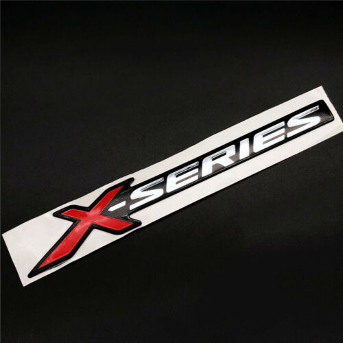 X-series Car Trunk Rear Fender Letters Emblem Badge Decals Sticker Nameplates - Picture 3 of 4