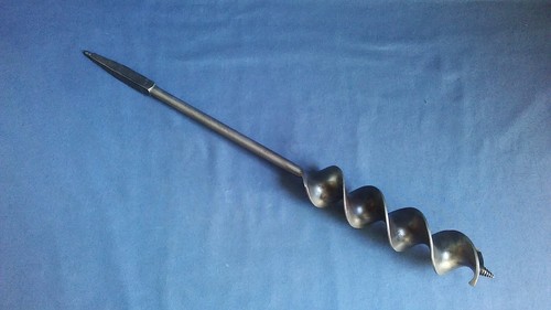 VTG Barn Cabin Timber Frame Post & Beam T-Handle Auger Bit Drill 1⅞ x 20 Mortise - Picture 8 of 20