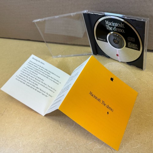 EXCLUSIVO DEL VENDEDOR: Apple Macintosh v 1.0 "The demo" CD autoejecutable demostración del distribuidor - Imagen 10 de 16
