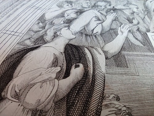 Miracolo di Bolseno, Pitture Raffaello Vaticano, Bossi, Banzo, Stampa 1813 - Picture 6 of 10