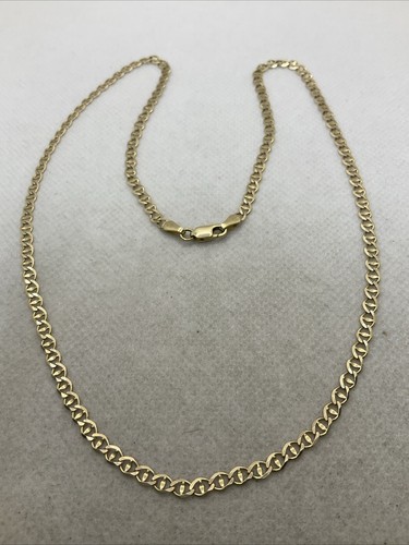 LEE Massiv 14K Gelbgold Diamantschliff ANKER MARINER Kette Halskette 6,2 gr. - Bild 10 von 19