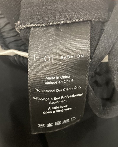 Aritzia 1-01 Babaton Leyster Black High Waist Pull On Track Shorts - Picture 4 of 6