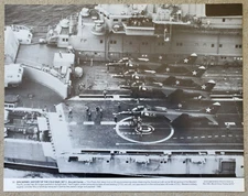 11x14 PHOTO THE COLD WAS SOVIET AIRCRAFT CARRIER YAKOVLEV YAK-36 COMBAT PLANES